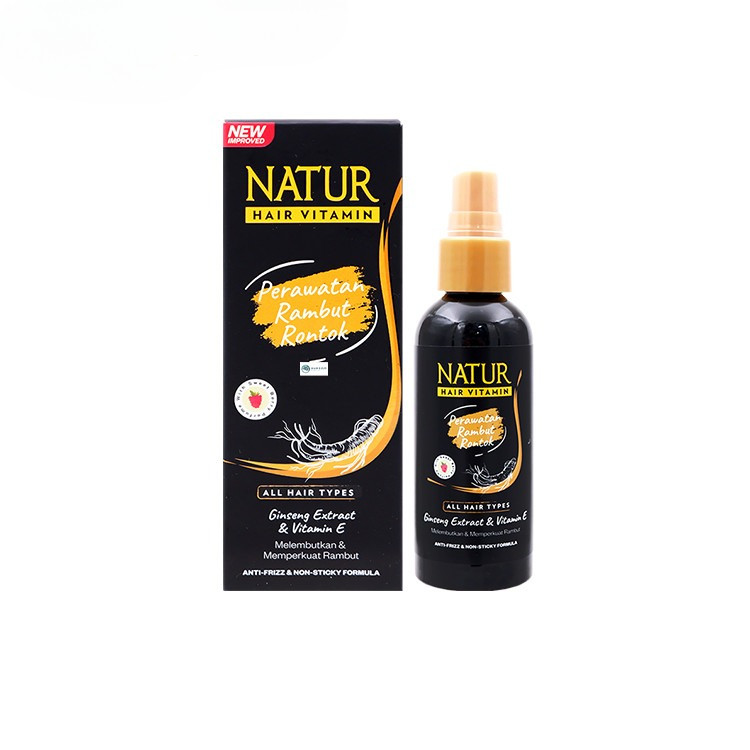 Natur Hair Vitamin Ginseng Extract & Vitamin E 80 mL