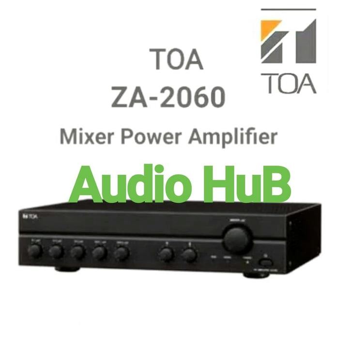 AMPLIFIER TOA ZA 2060 AMPLI ZA2060 ORIGINAL