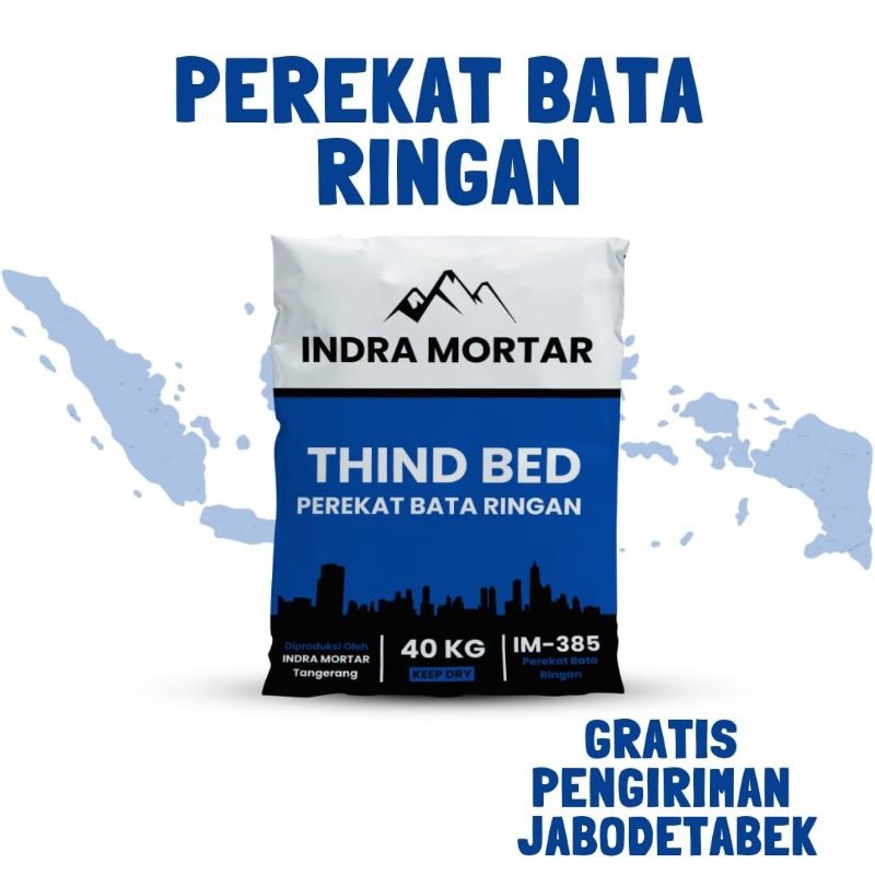 Semen Mortar || Semen Instant || Semen Perekat Bata Ringan Berkualitas ||  Semen Thinbed || Indra Mo