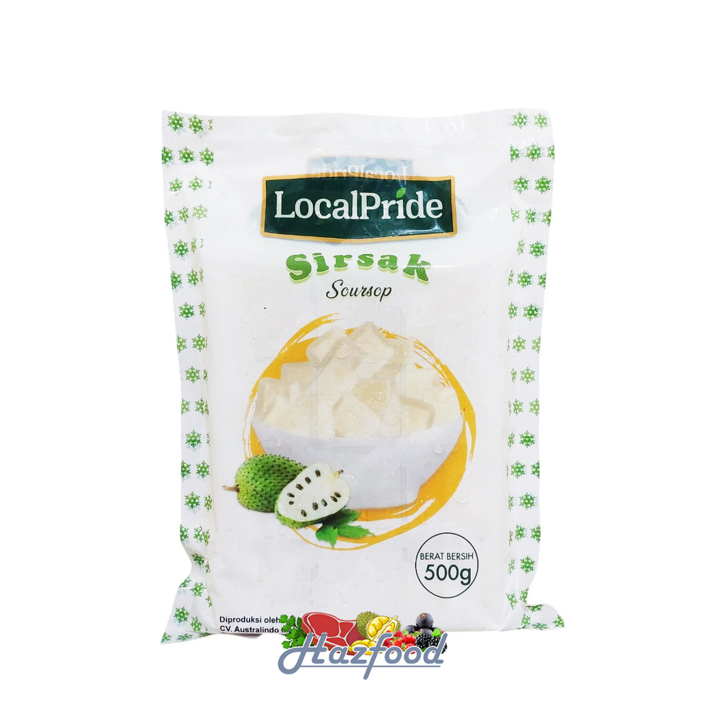 

Frozen Local Pride Soursop/Sirsak 500 gram