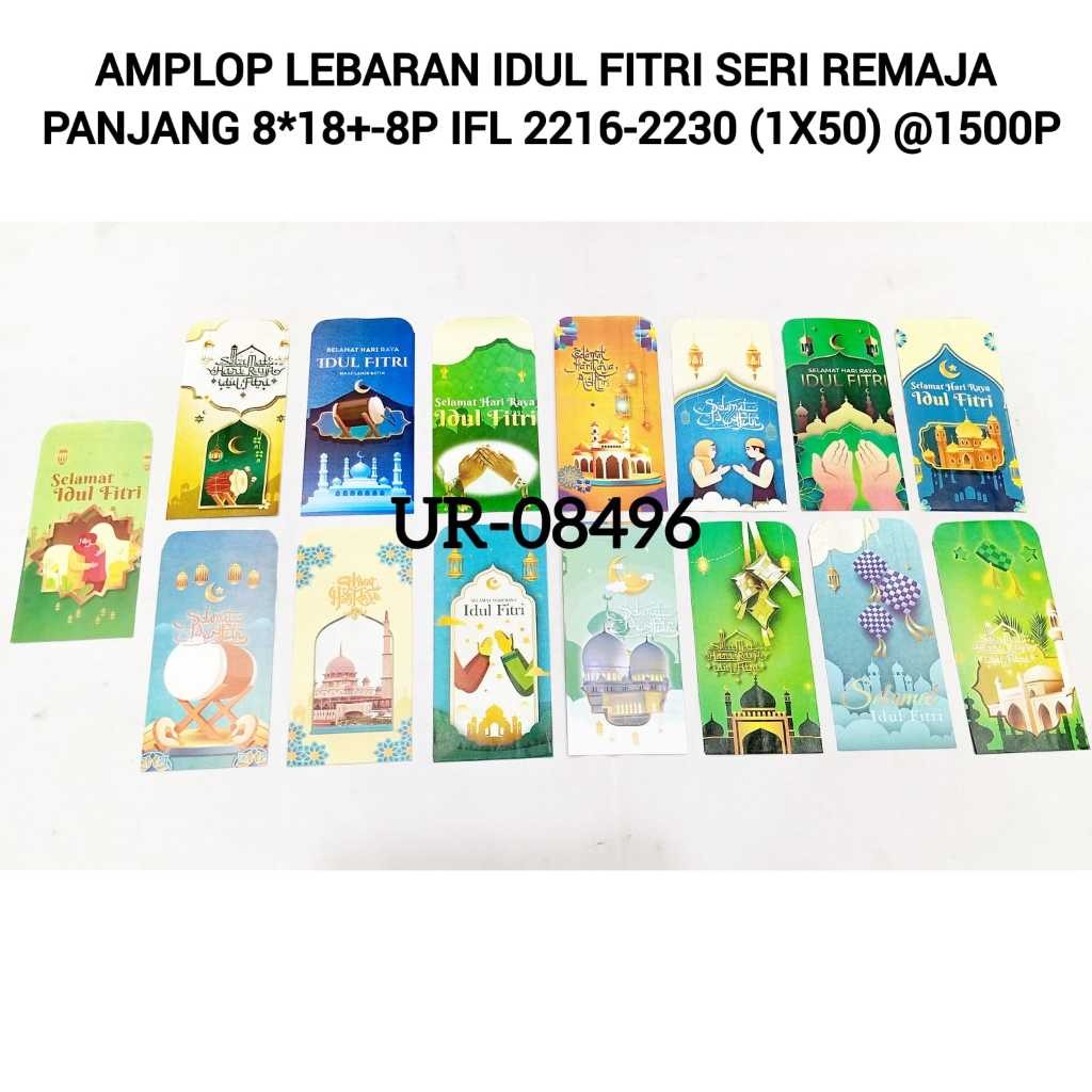 

40PCS - AMPLOP LEBARAN / ANGPAO LEBARAN / AMPLOP THR UKURAN BESAR