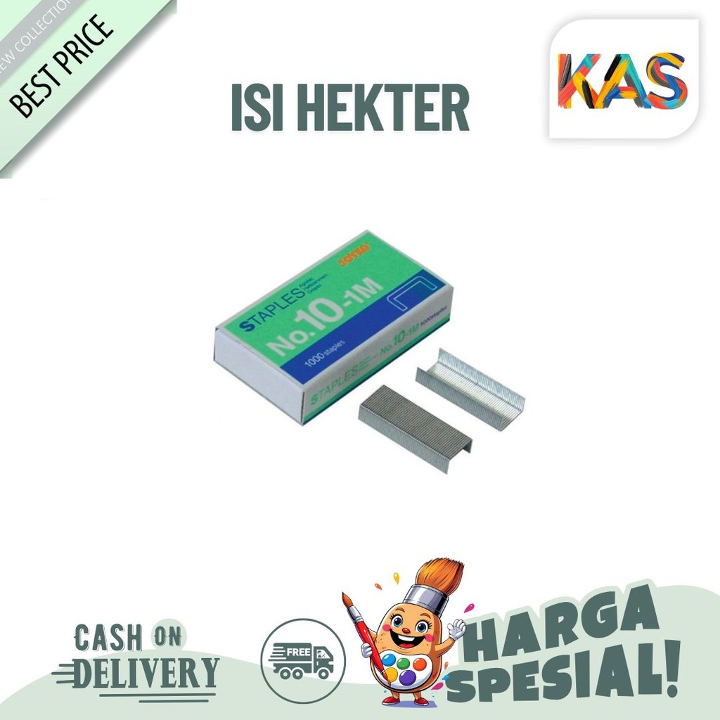 

Isi Staples Stapler /Isi Hekter HD 10 JOYKO no.10-1M Grosir Murah