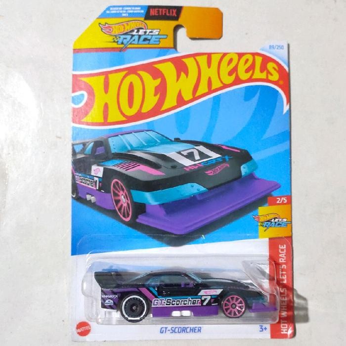 Hot Wheels HW GT Scorcher ungu hitam 2024  Race