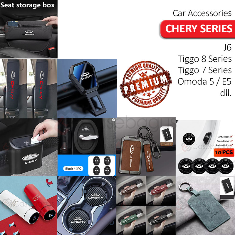 [Dengan Logo] Aksesoris Premium Chery J6 Omoda 5 C5 E5 5 GT Tiggo 5X 7 8 9 Pro Max Cross CSH