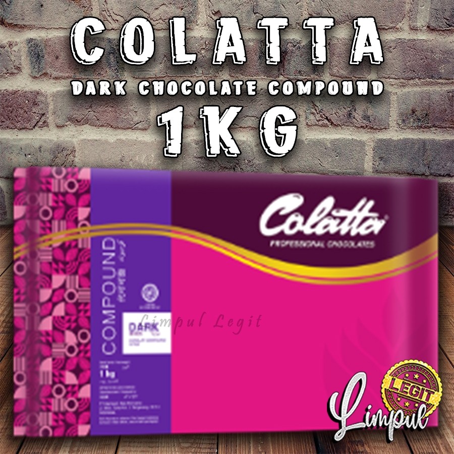 

Colatta Dark Chocolate 1kg / Collata Compound Dark 1kg / Colatta DCC 1 kg