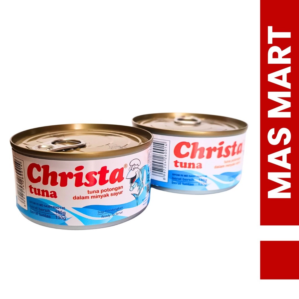 

Christa Tuna Kaleng Tuna Chunk 185 gr