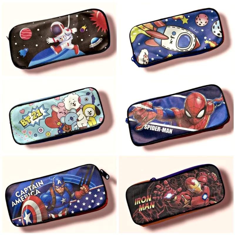 

Kotak Pensil Karakter Kartun Tempat Pensil 20 x10