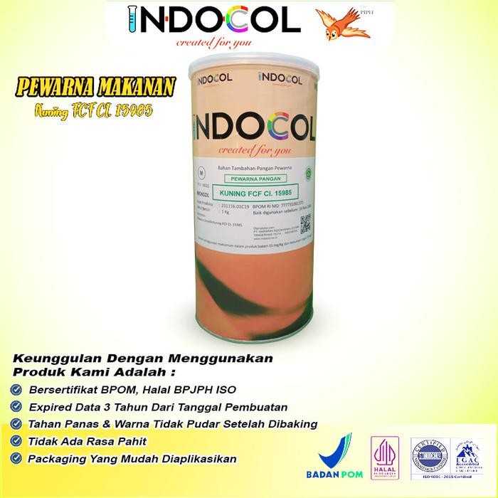 

Dijual Pewarna Makanan INDOCOL KUNING FCF CI.15985 (SUNSET YELLOW FCF) - PACKING 500 GR Terlaris Tbk