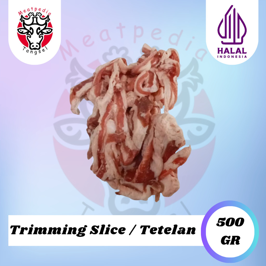 

Trimming Slice Sapi - Tetelan Daging Sapi Sliced 500gr