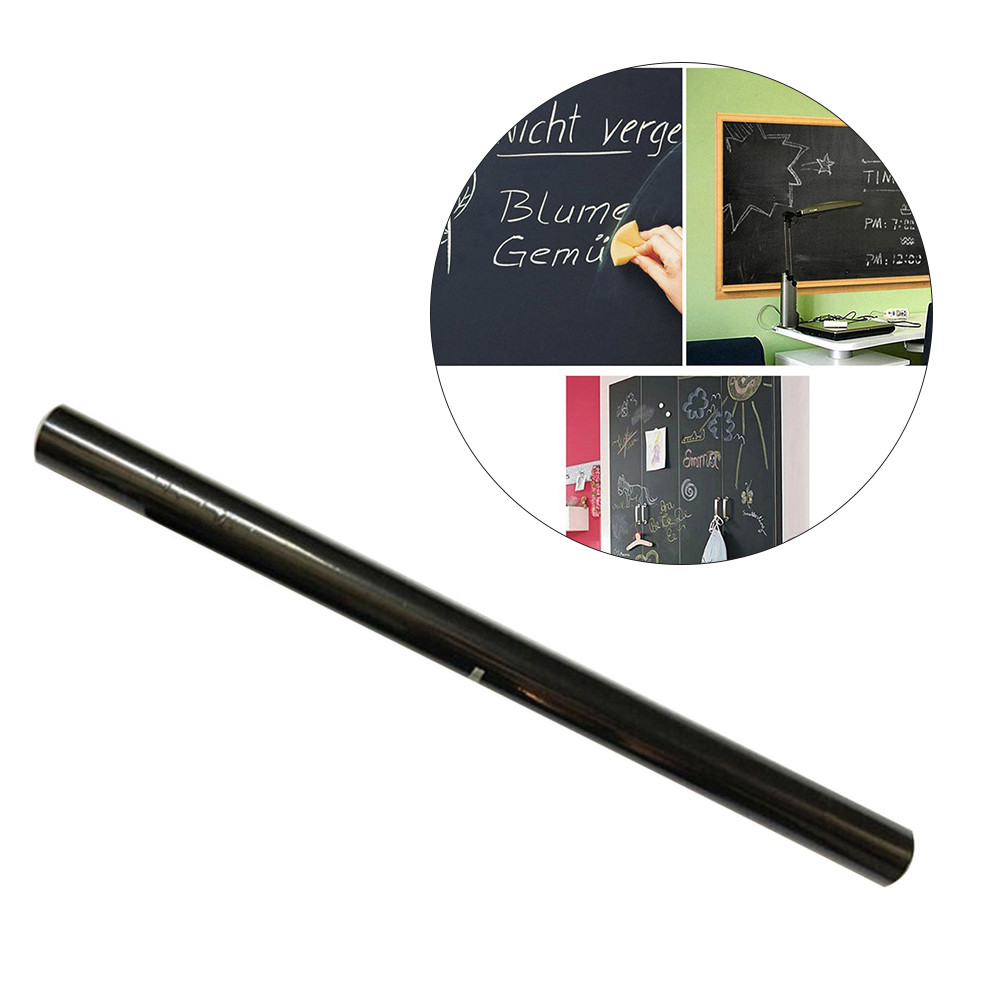 

45Pcs Blackboard Sticker Roll Black Board Stickers Chalkboard Decal Whiteboard Presentation Supplies Eco Friendly Pvc Wear