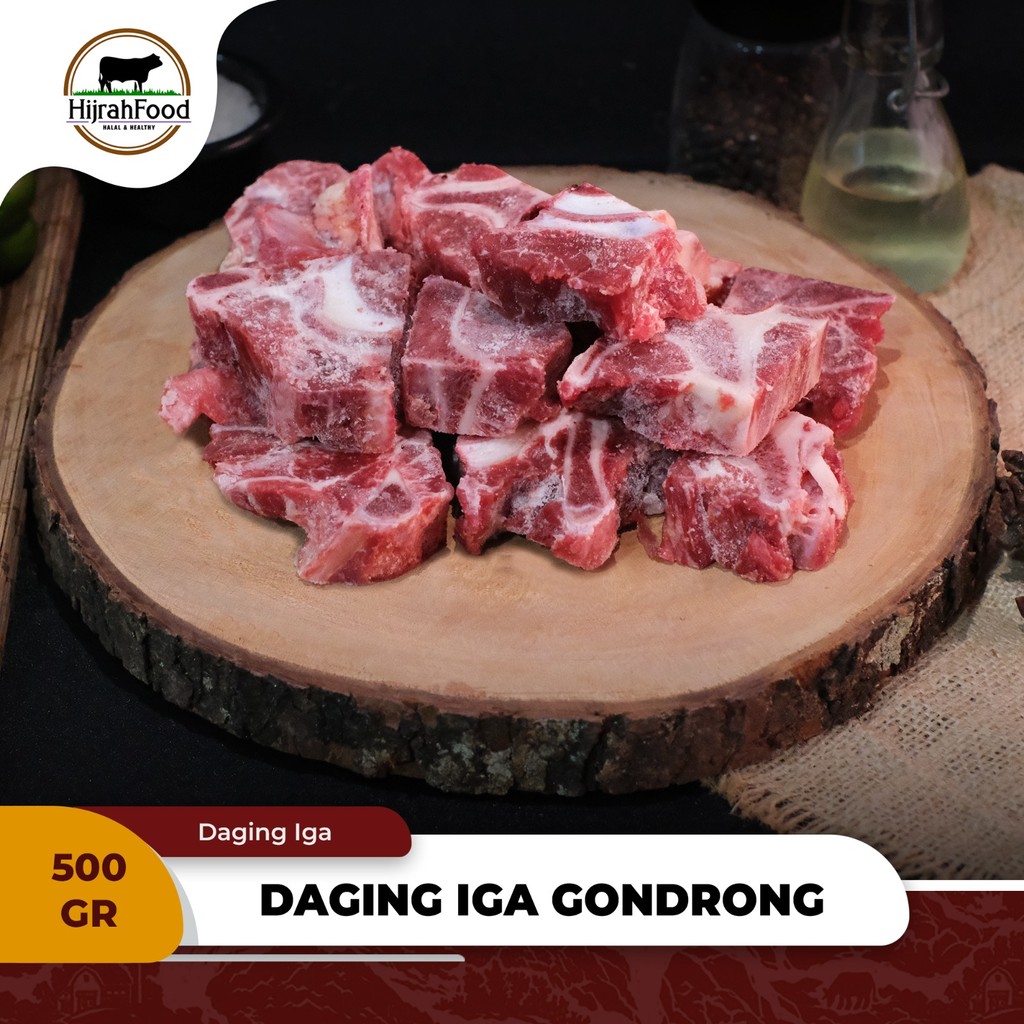 

Iga Gondrong Sapi | Beef Neck Bone AUS Tulang Leher Berdaging - 500 gr