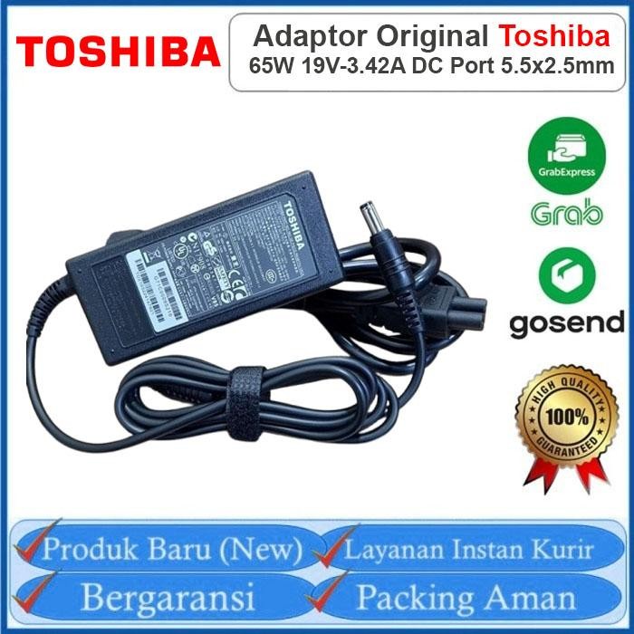 Adaptor Charger Laptop Toshiba dynabook R732 R734 R731 R730 R741 65W