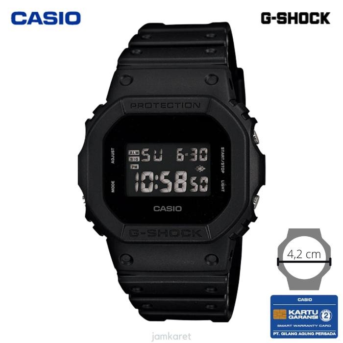 JAM TANGAN PRIA CASIO G-SHOCK DW-5600BB-1 ORIGINAL - GSHOCK DW5600BB