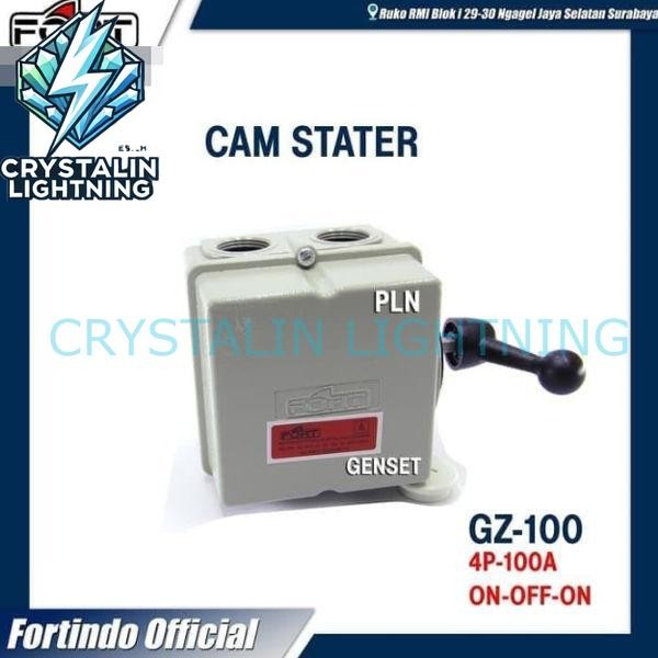 Cam Starter / OHM Saklar / COS / Genset / Handle 4P 100A GZ FORT