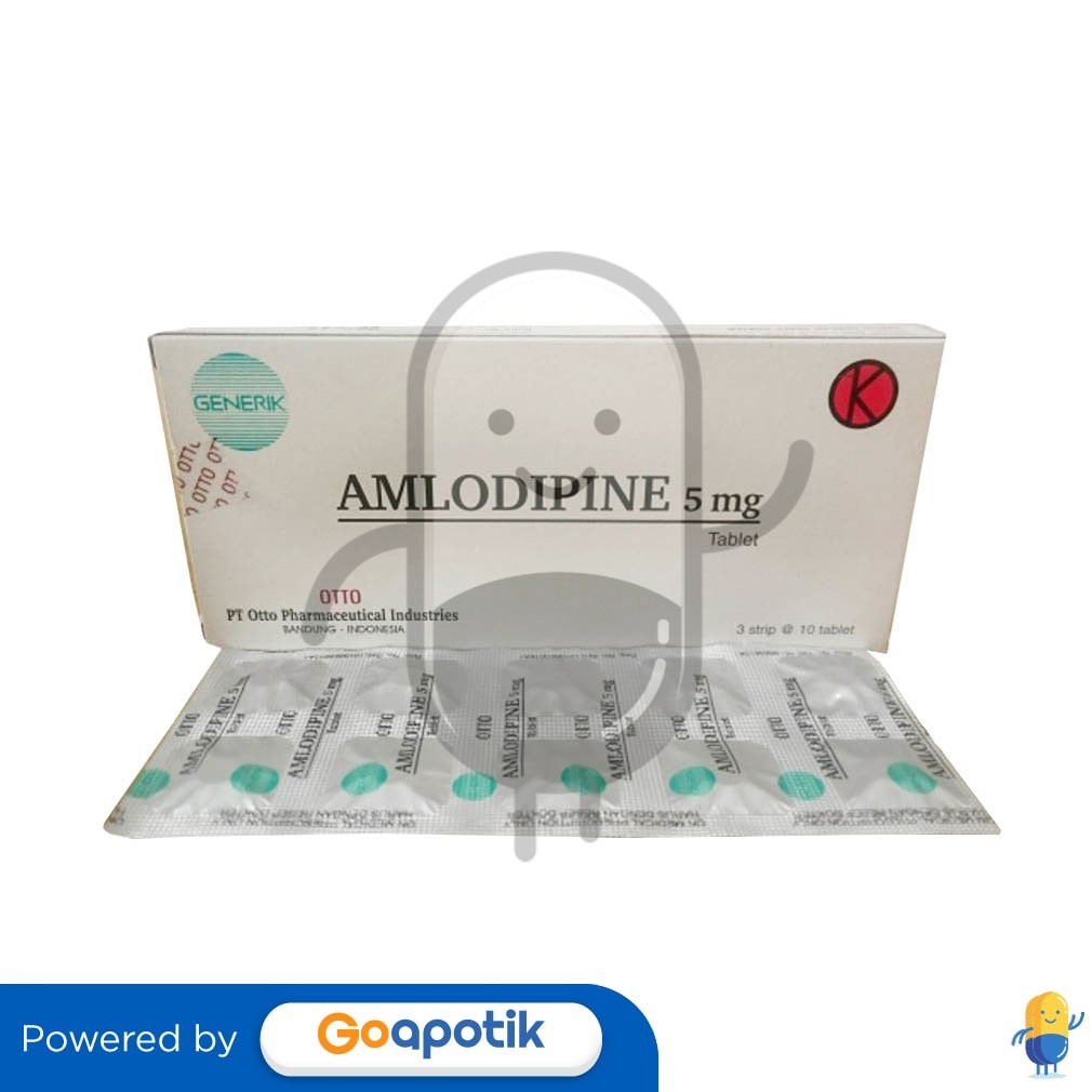 Amlodipine Otto 5 Mg Box 30 Tablet