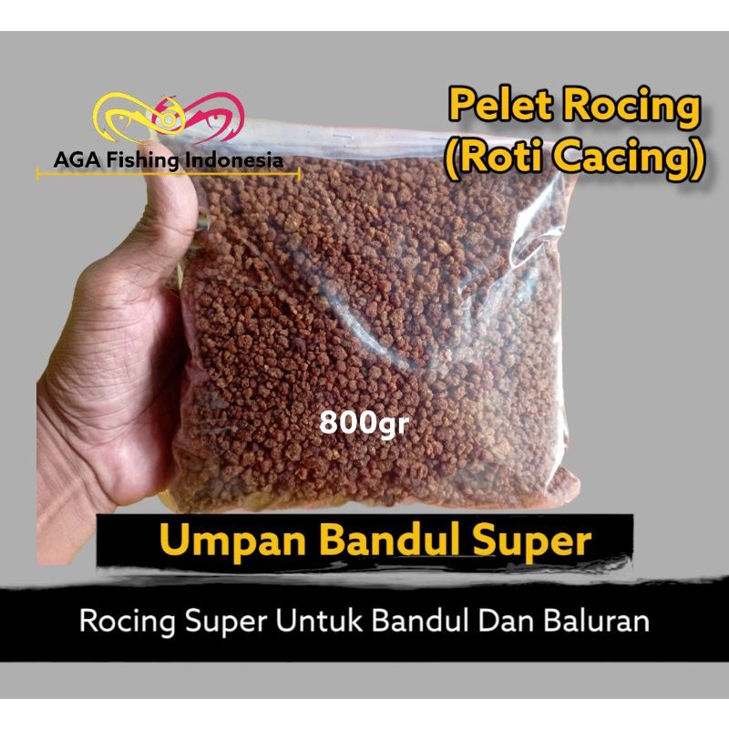 

AGA Pelet Rocing Super Bandul Pengumpul Ikan Wangi Khas 800gr