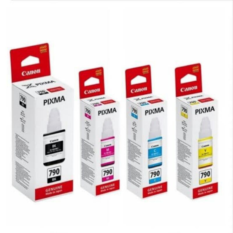 Tinta Canon GI-790 Hitam Original Printer G1000,G1010,G2000,G2010,G3000,G3010,G4000CO