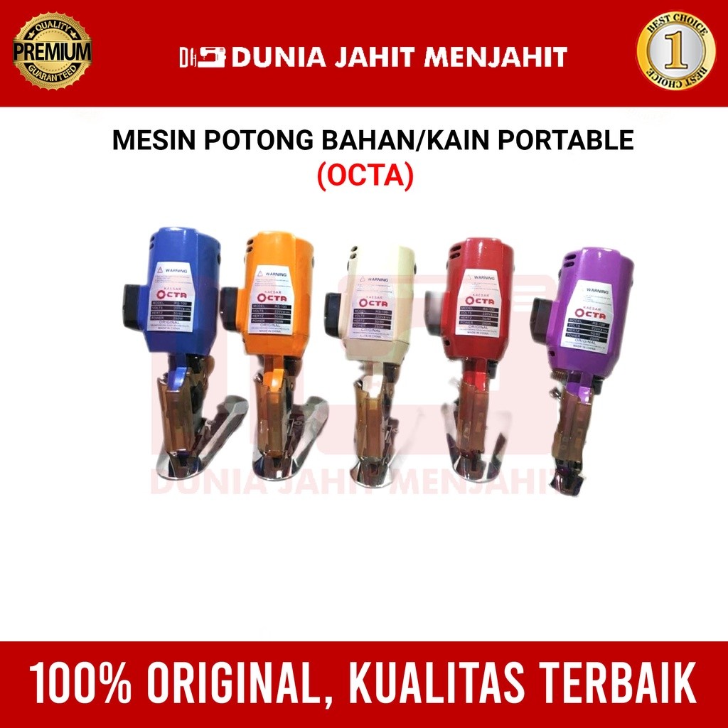 Mesin Potong Bahan Kain KM OCTA/KAESAR RS-100/RS 100 Portable Oktagonal terlaris