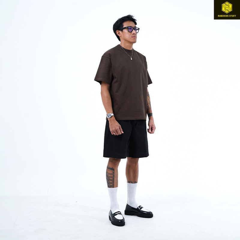 All Around Faded Boxyfit Tshirt Katun 235GSM