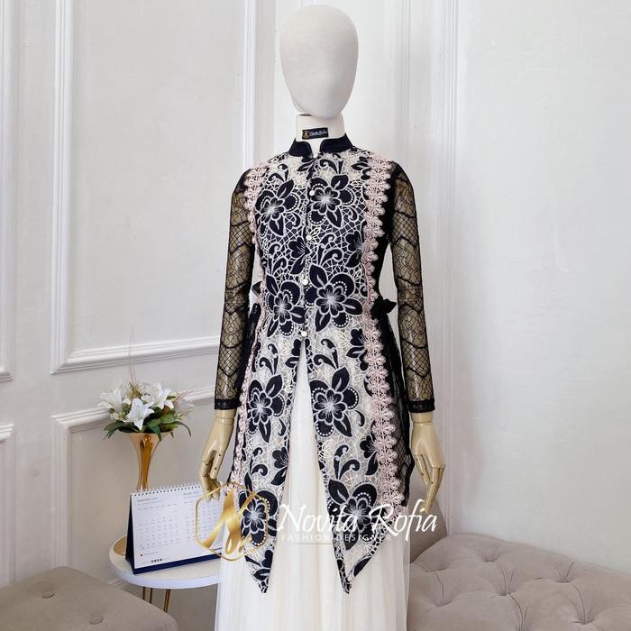 NovitaRofia X Amira Kebaya (Bisa Request Warna) Series Atasan Kebaya Lebaran Wisuda Lamaran Motif Pr