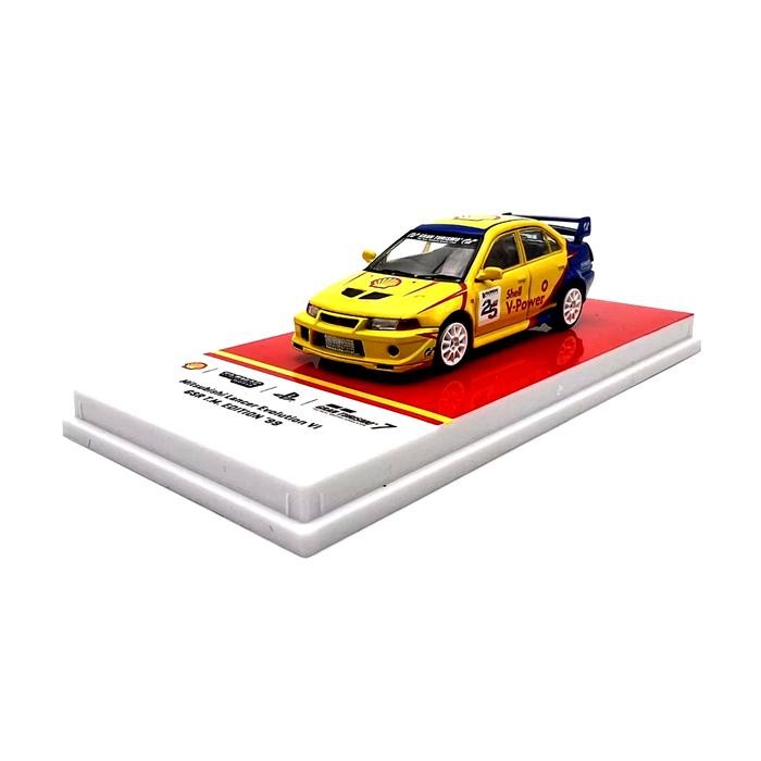 TARMAC WORKS JDM Collection x Shell x Grand Turismo 7 Mitsubishi Lancer Evolution VI GSR T.M. EDITIO