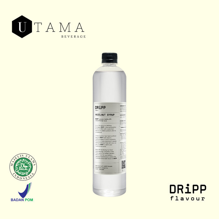 

DRiPP Hazelnut Syrup - Sirup Hazelnut 760 ml