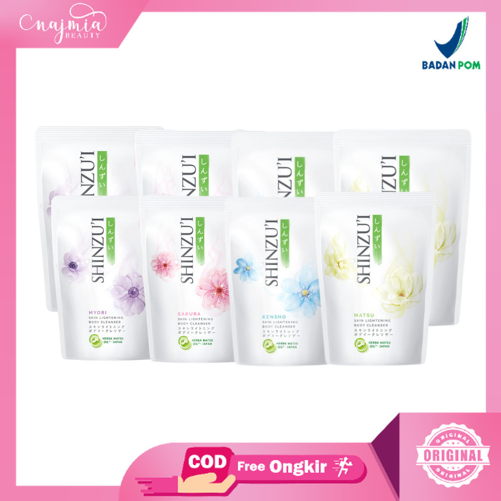 Najmia - SHINZU'I Skin Lightening Body Cleanser Refill | Sabun cair shinzui 200ml- 420ml