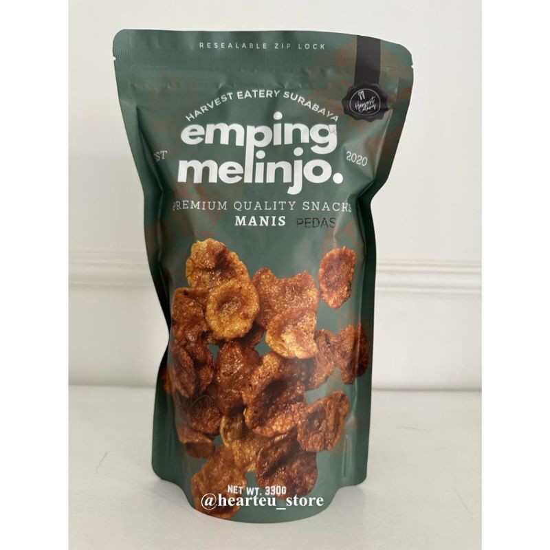 

Emping Melinjo Rasa Manis Pedas (330g) *READY*