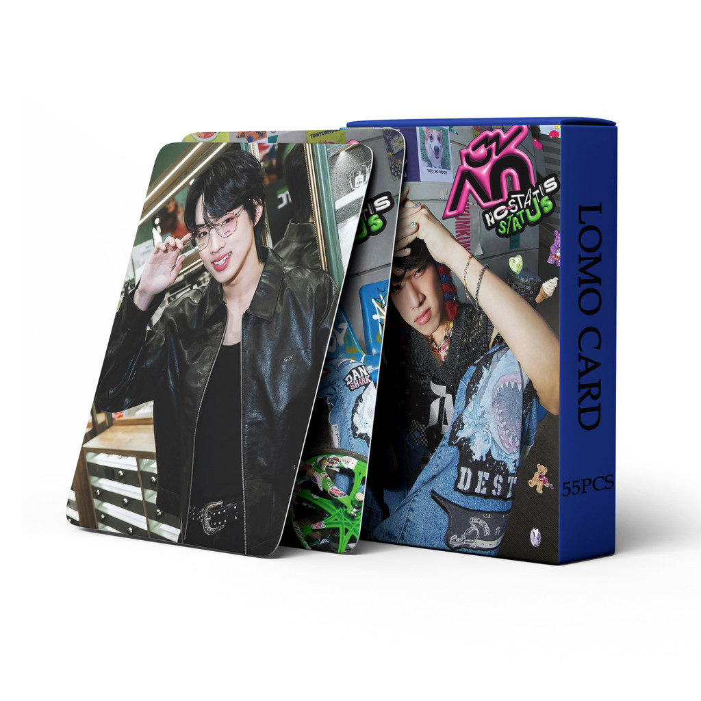 

55 Pcs in Stock Thai Boy Group ALAN BUS Single No-status Status Celebrity Fan Collection Card AlbumCard Postcard Photo Lomo Card