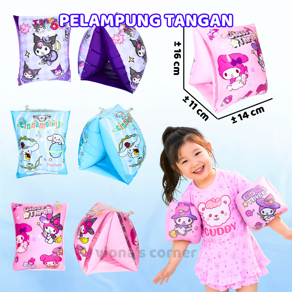 Pelampung Renang Anak Pelampung Anak 3 4 5 6 Tahun Tangan Lengan Ban Renang Anak TK Balita Bayi