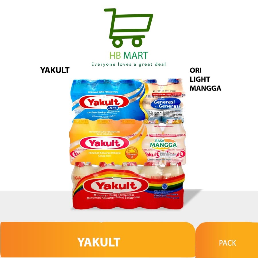

YAKULT HARGA 1 BAL ISI 10 PACK (50 botol) FREE BUBBLE WRAP