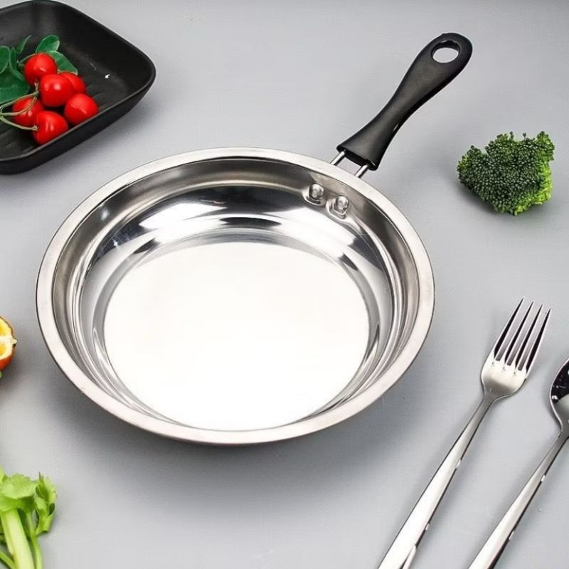 WAJAN PENGGORENGAN FRYPAN STAINLEES STEEL PENGGORENG TELUR SOSIS