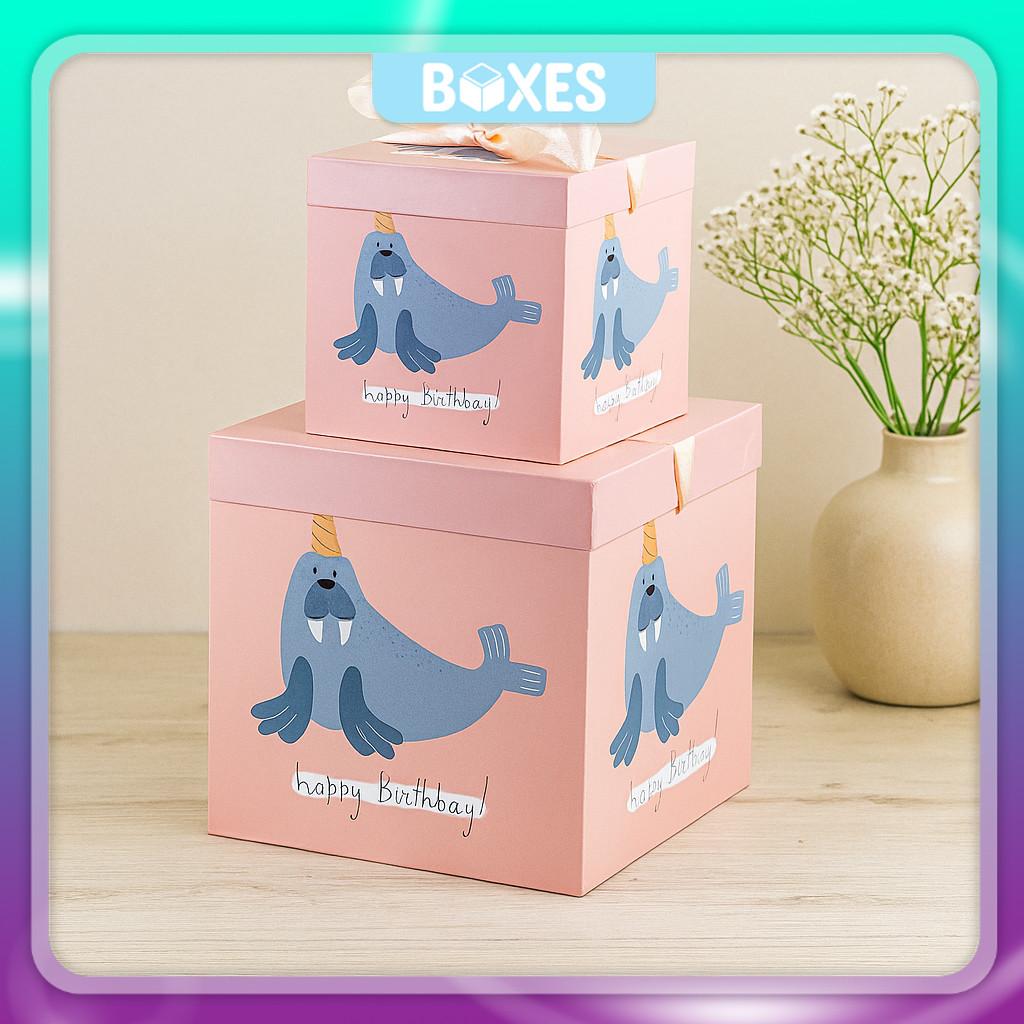 

Kotak Kado Ulang Tahun Anak / Box Kado / Kotak Kado / Kotak Hadiah / Kotak Hampers / Box Hampers | BQ01D1 - BQ02D4
