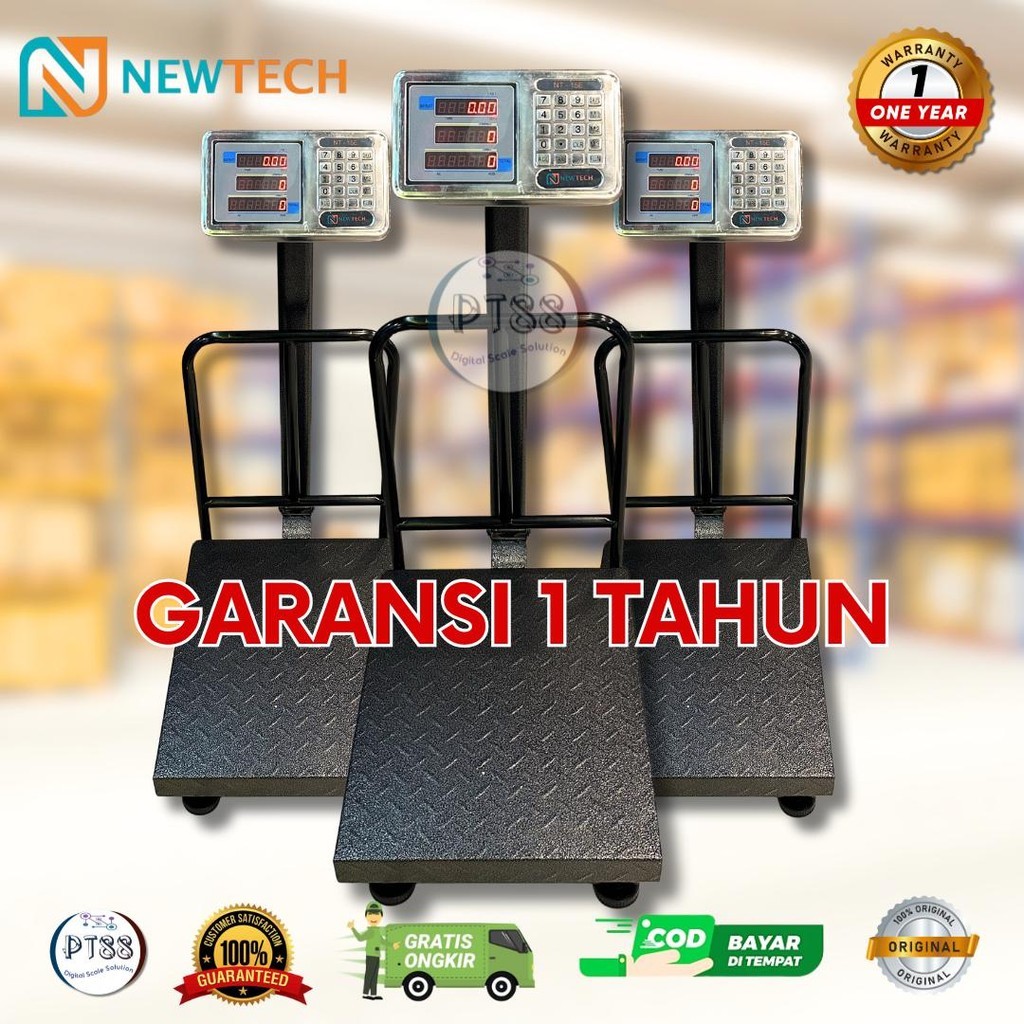 timbangan digital150kg/timbangan barang 150 kg NEWTECH BISA DILIPAT Bergaransi