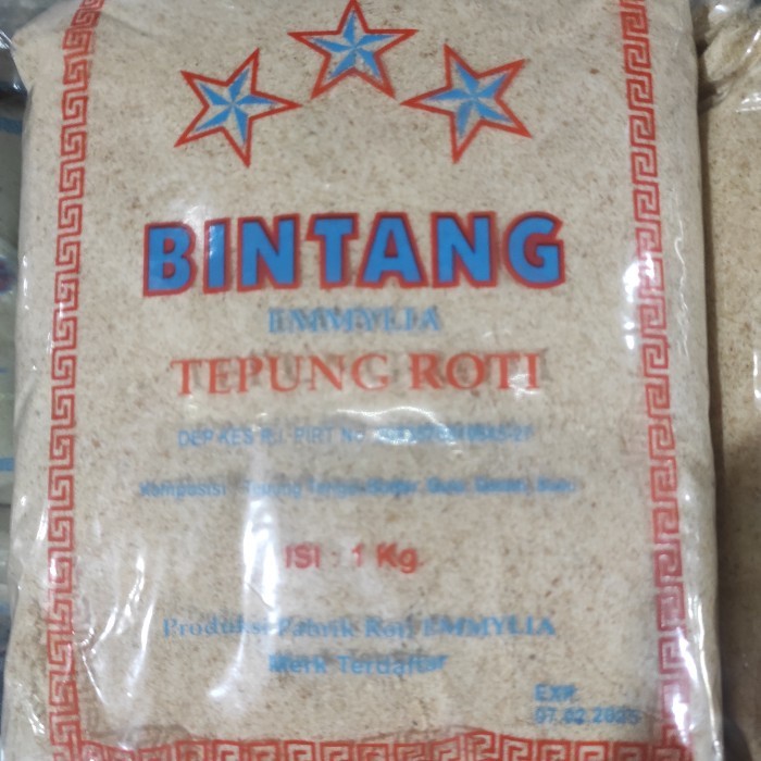 

Tepung Roti Bintang 1 kg