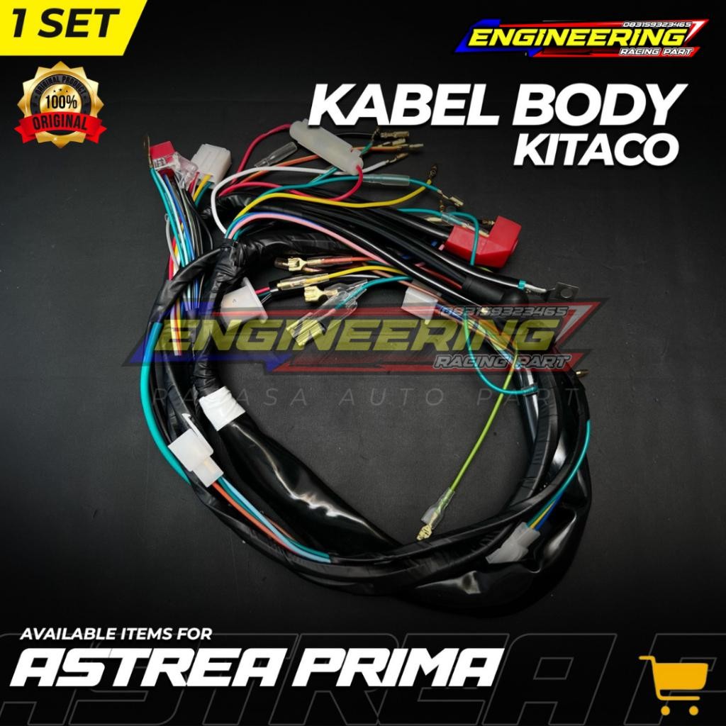 KABEL BODY LEGENDA BAHAN SINAR ORIGINAL LOSTPACK/KABEL BODY HONDA ASTREA LEGENDA