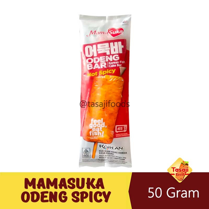 

Mamasuka Korean Odeng Bar Hot Spicy 50 Gram Asfar