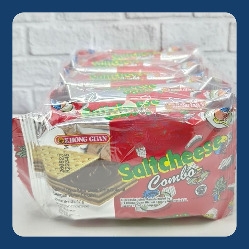 

Saltcheese Combo Renceng | Biskuit Cokelat