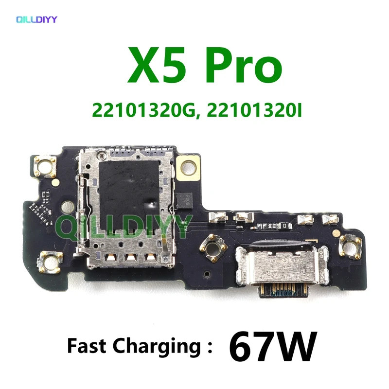 

Untuk Xiaomi Poco X5 Pro Dock Pengisian USB Konektor Papan Pengisi Daya Port Kabel Fleksibel Mikrofon Tipe C Colokan X5Pro22101320G