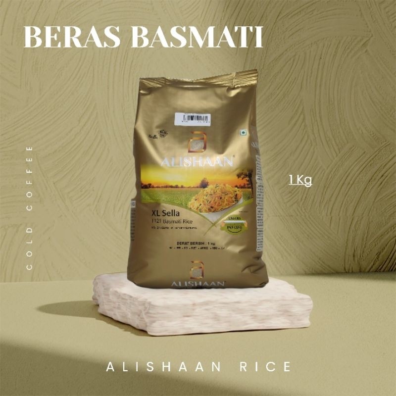 

BERAS BASMATI ALISHAAN 1 KG Asli