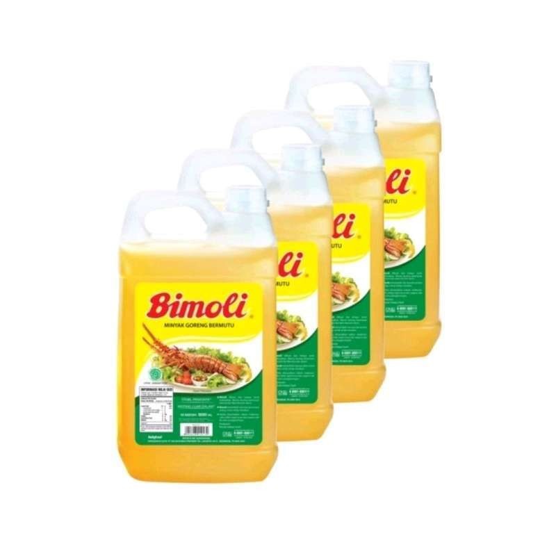 Bimoli Minyak Goreng Klasik Jerigen 5 Liter | Karton isi 4 Jerigen