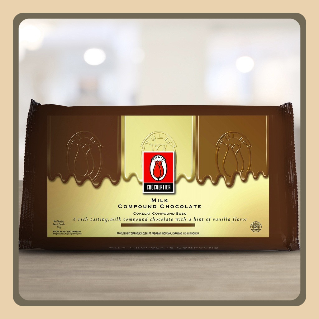 

Tulip Chocolatier Milk Compound Chocolate 1Kg