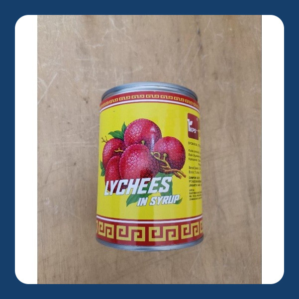 

leci kaleng ikps 567 gram / lychee in can