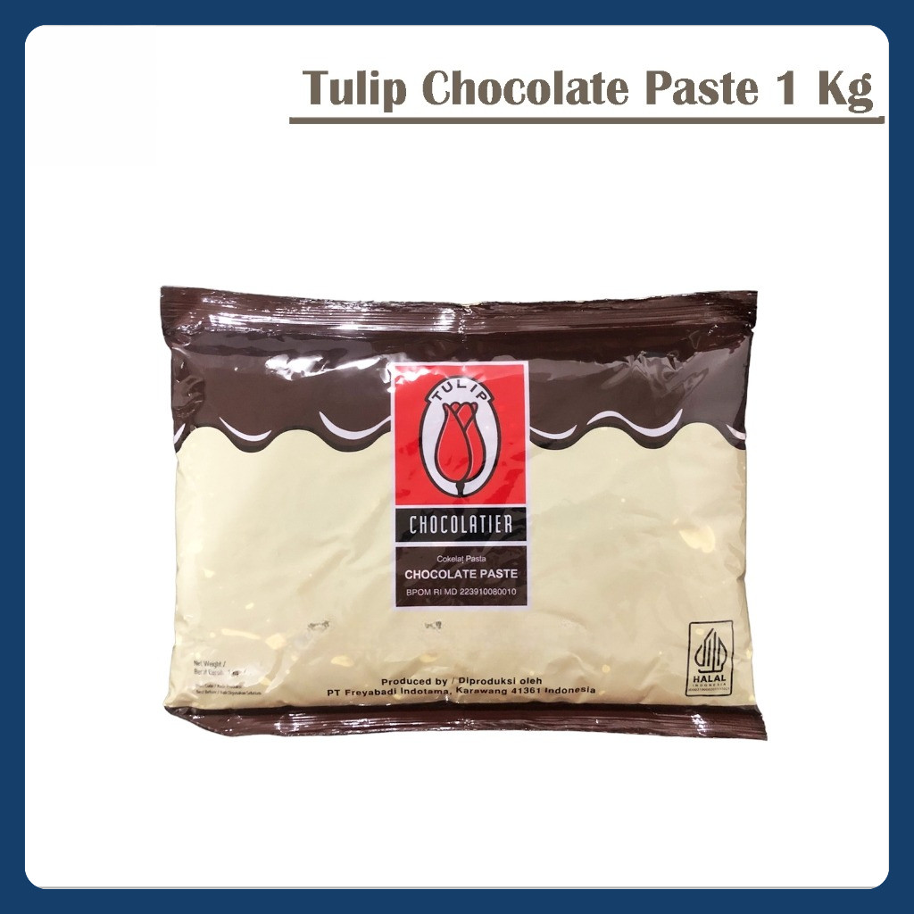 

PROMO MURAH !!! TULIP CHOCOLATE PASTE 1 KG ( ISIAN UNTUK ROTI RASA COKLAT ) / CHOCO FILLING / SELAI / FILING 1KG 1000GR