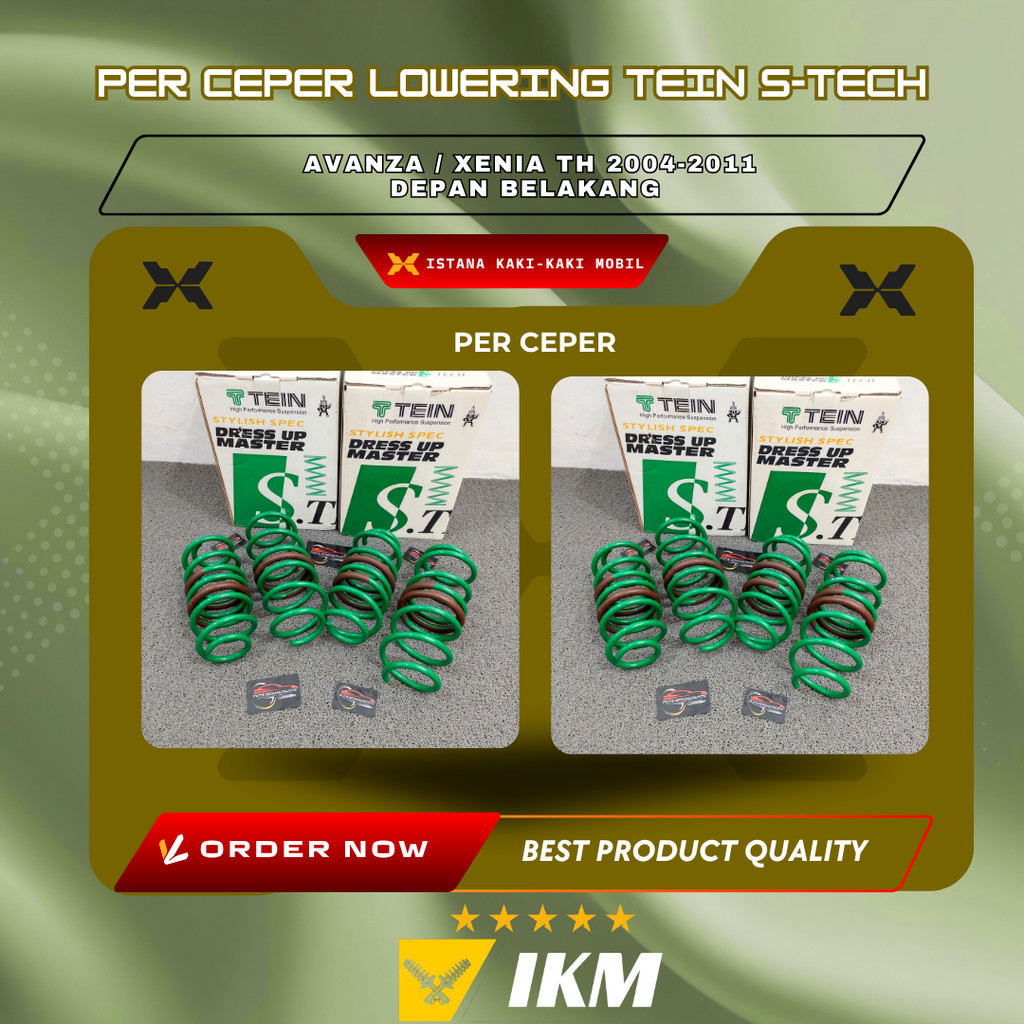 Per Ceper LOWERING KIT TEIN S-TECH JAPAN AVANZA / XENIA TH 2004-2011 Original 100%