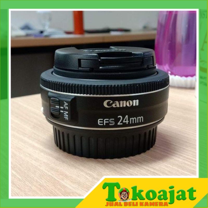 LENSA FIX CANON 24MM CANON MULUS MURAH TAJAM DAN BOKEH