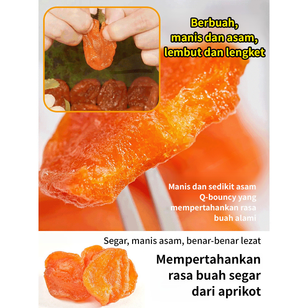 

TERLARIS COD+Pengiriman 24 JamDried Apricot 250g Cemilan Sehat/Premium Dried Fruits/Aprikot Merah Kering/Manisan Buah Aprikot/Organik Dried Apricot/0 Aditif Buah Kering Halal