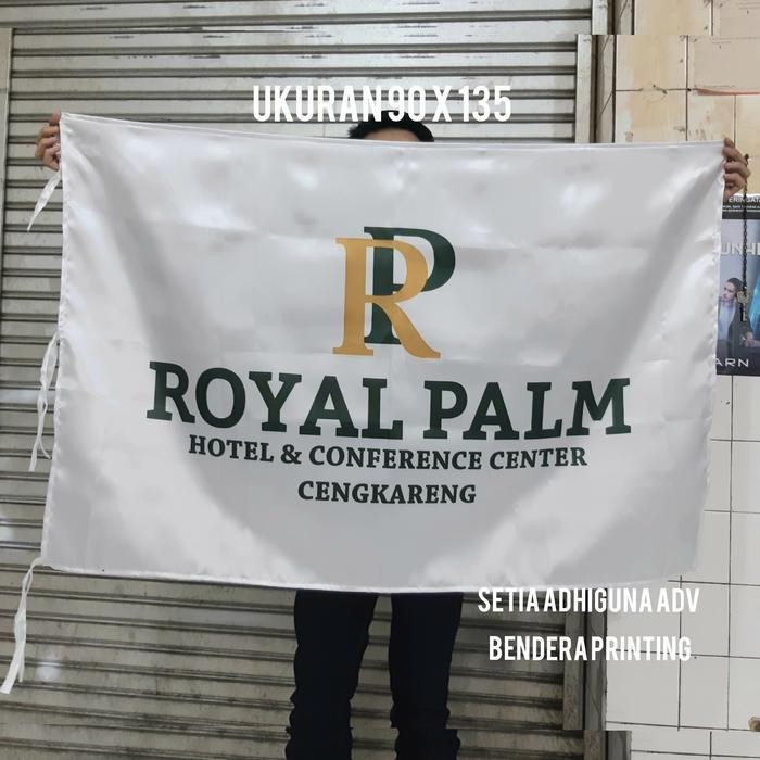 bendera custom printing - 100 x 150 cm