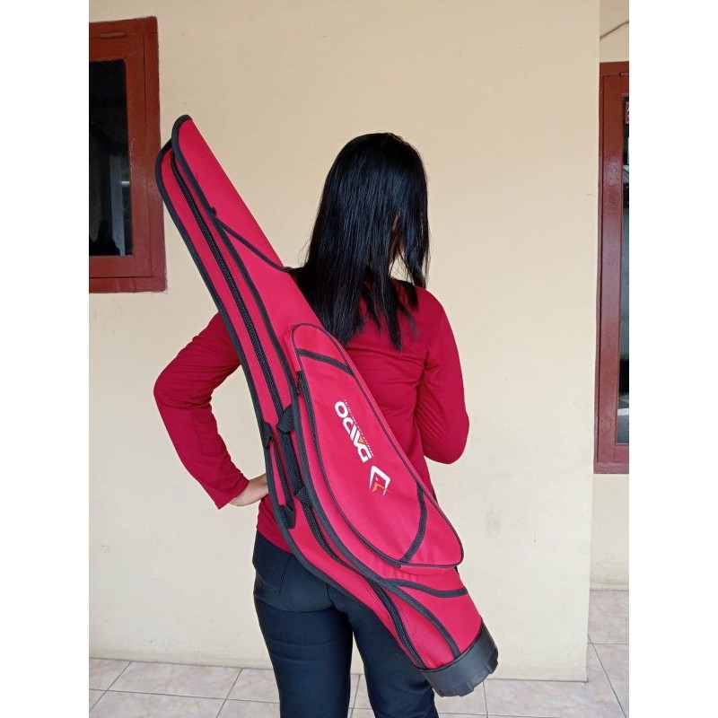 VIZZI STORE  tas pancing hardacse 80cm /90cm/100cm/110cm/120 TAS PANCING ANTI AIR waterpoof.tas panc