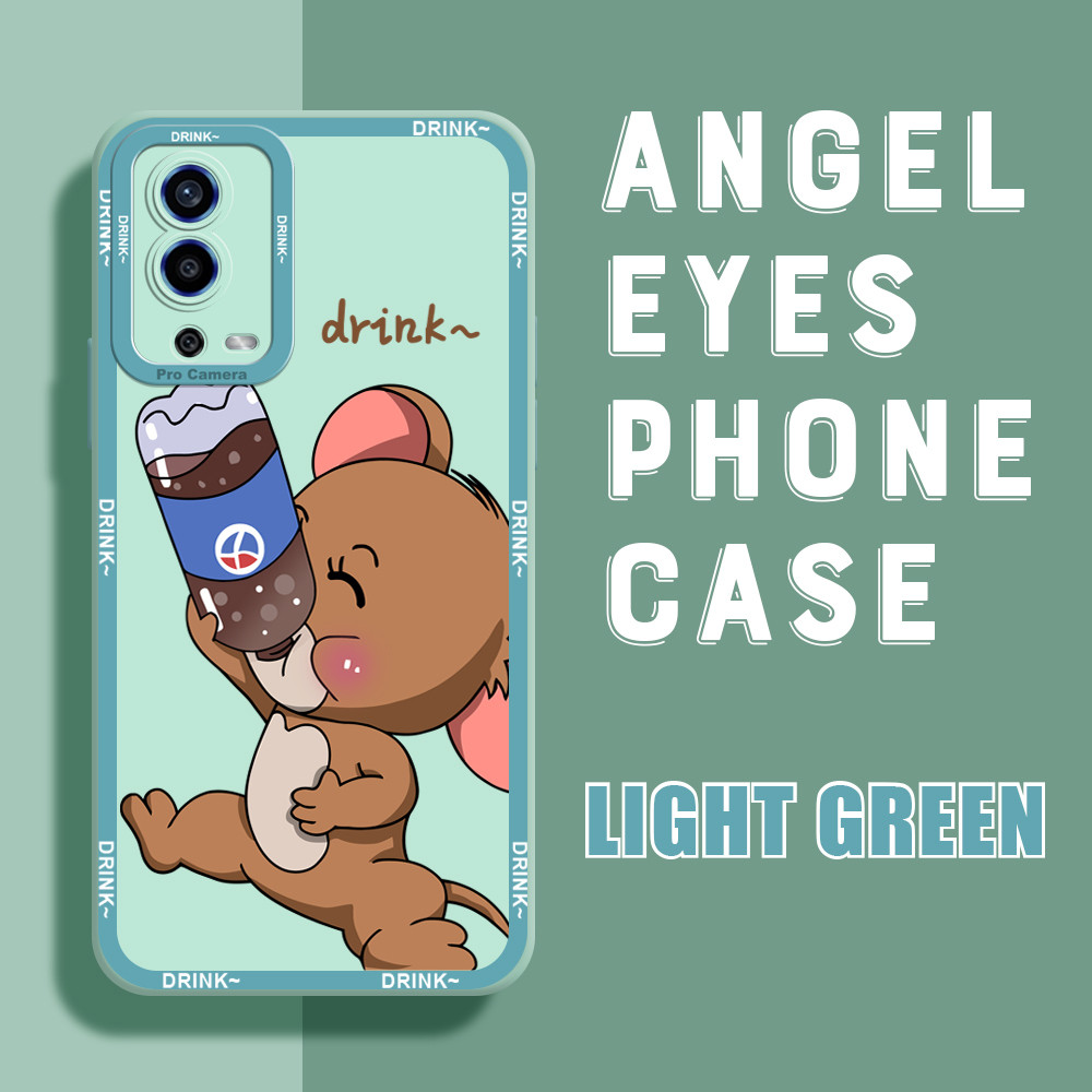 Softcase Kartun Casing For OPPO A55  Ponsel Asli Baru  Ponsel Karet Lembut Desain Pelindung Kamera F